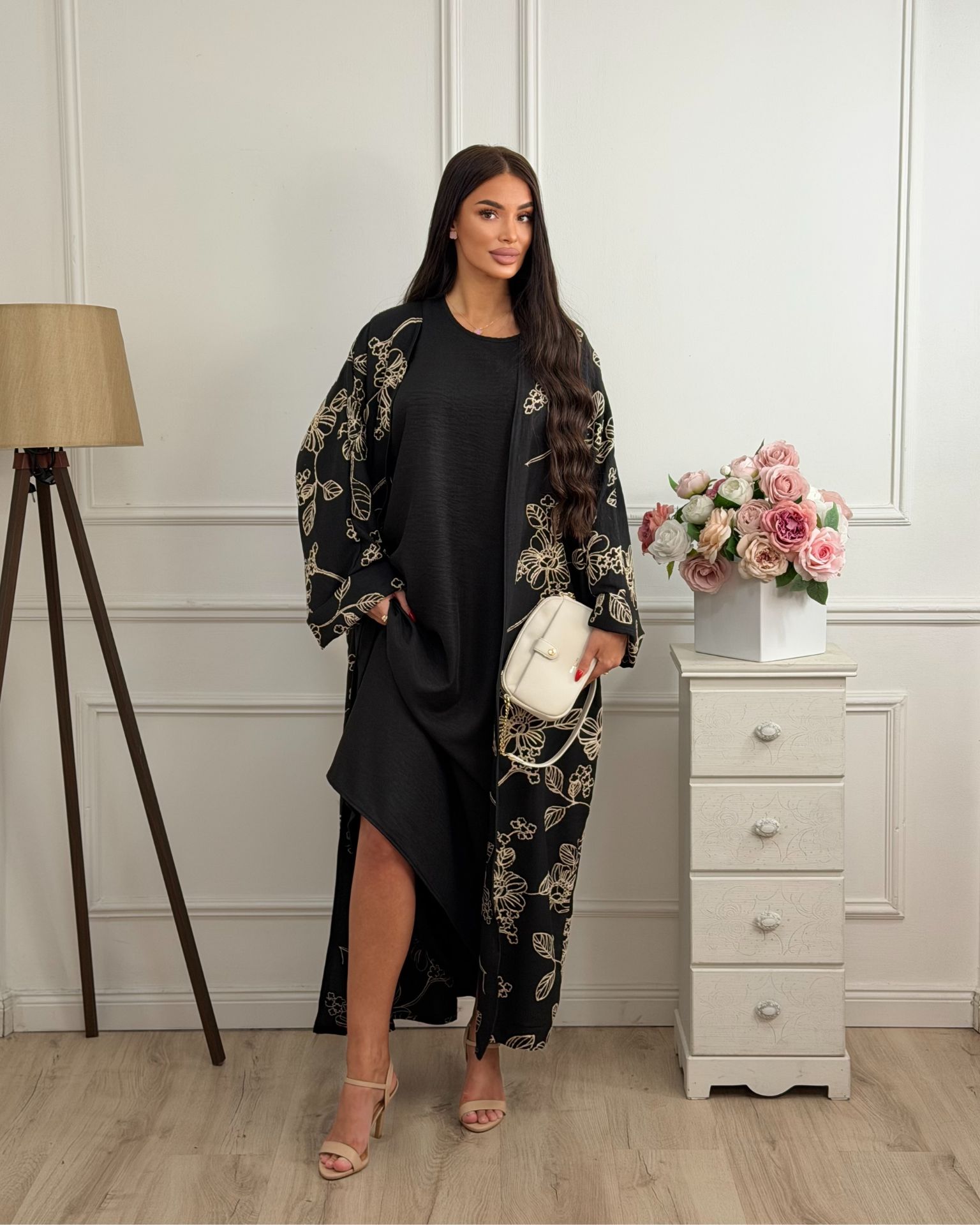 Komplet / Black Blossom Set