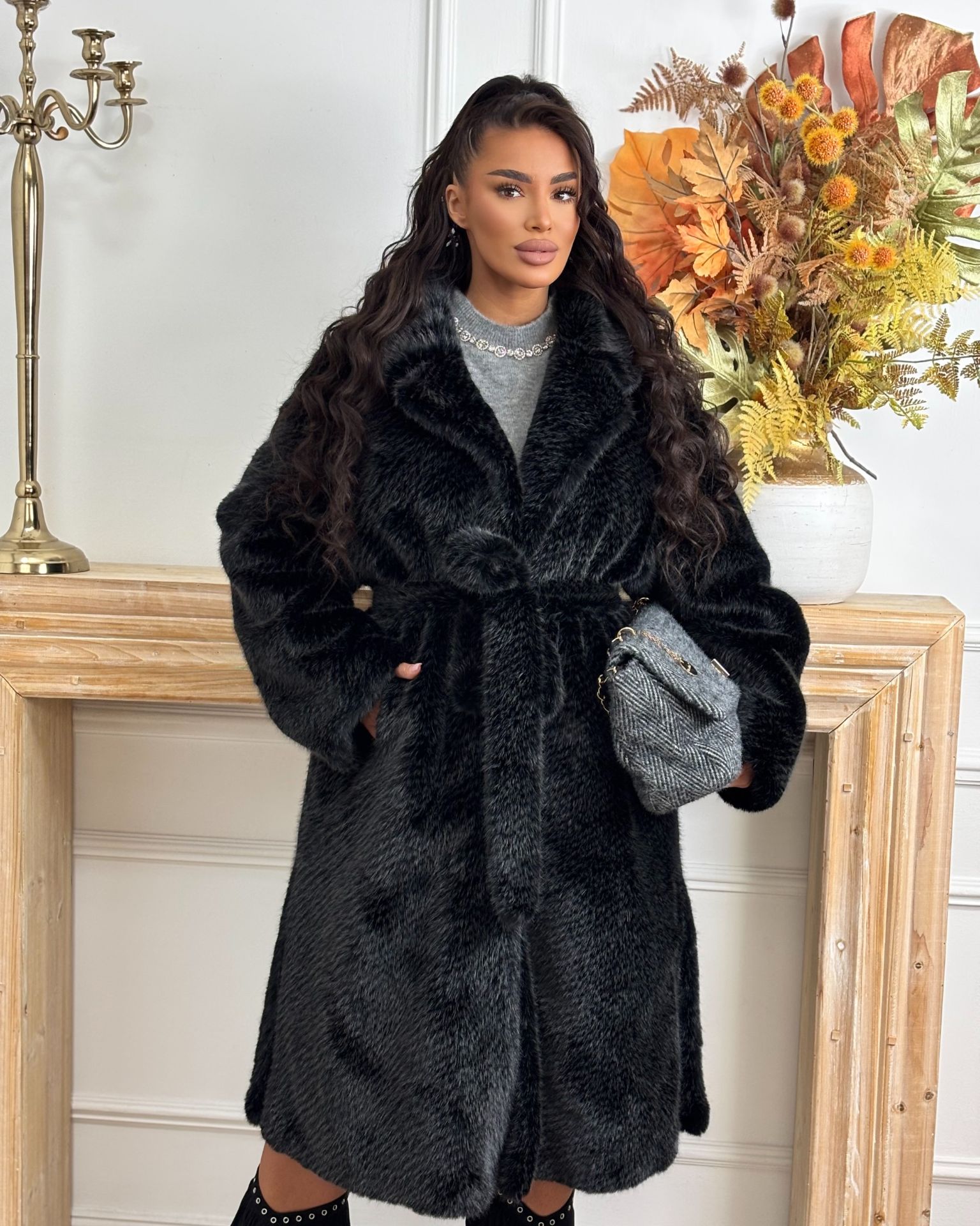 Duga bunda od eko krzna