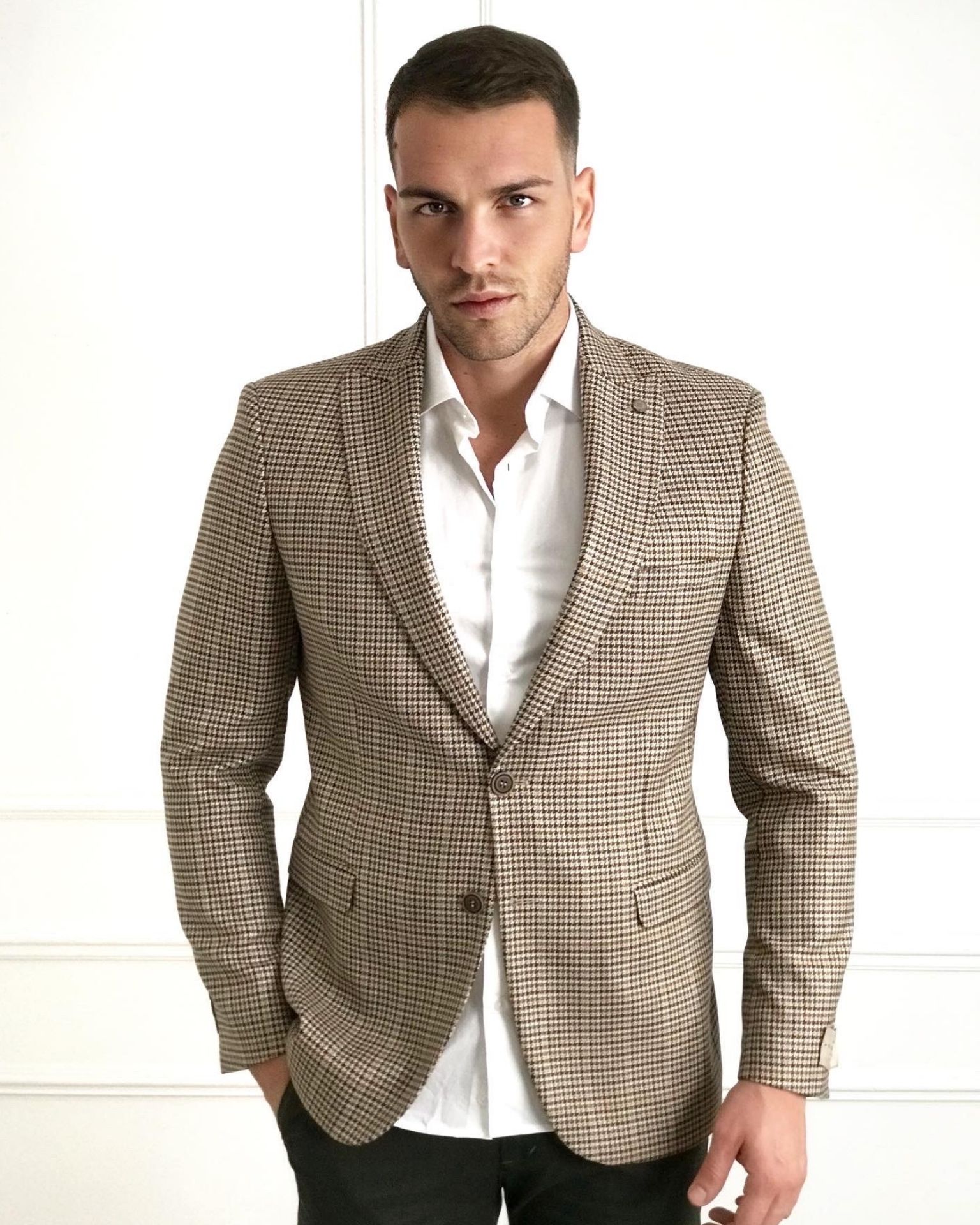 Muški karirani sako