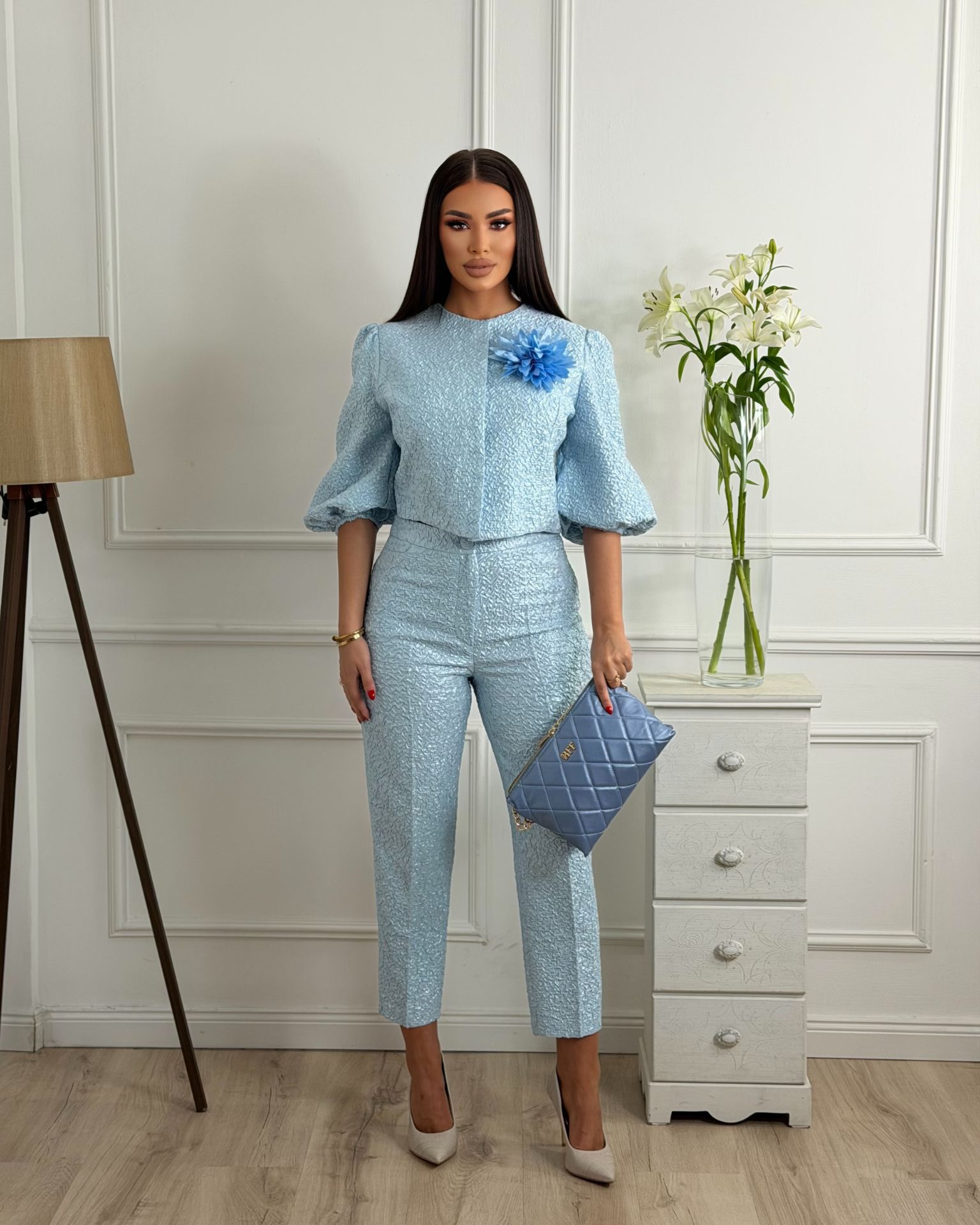 Komplet / Blue Luxe Glow