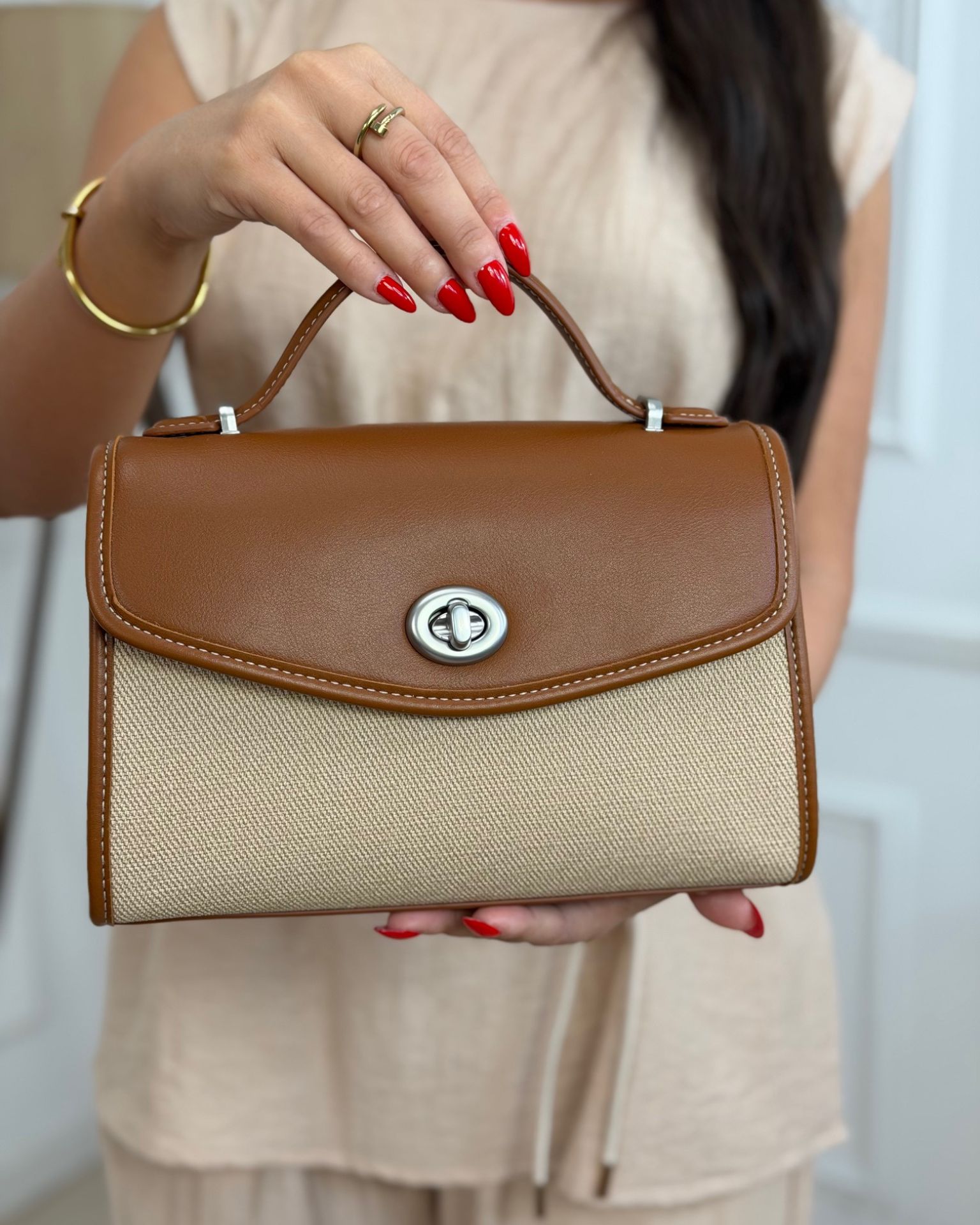 Torba / Mocha Beige Duo Strap