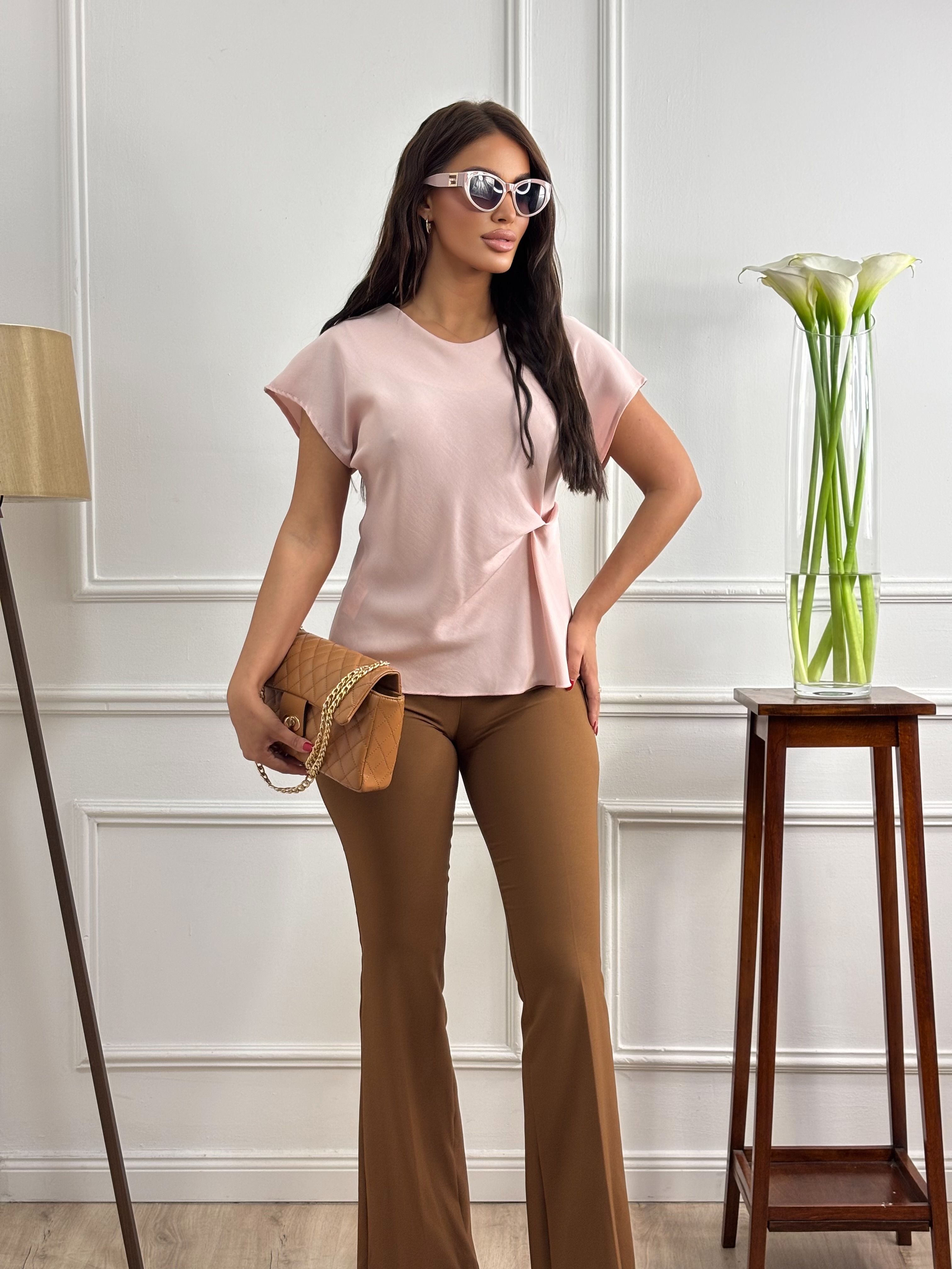 Roze bluza