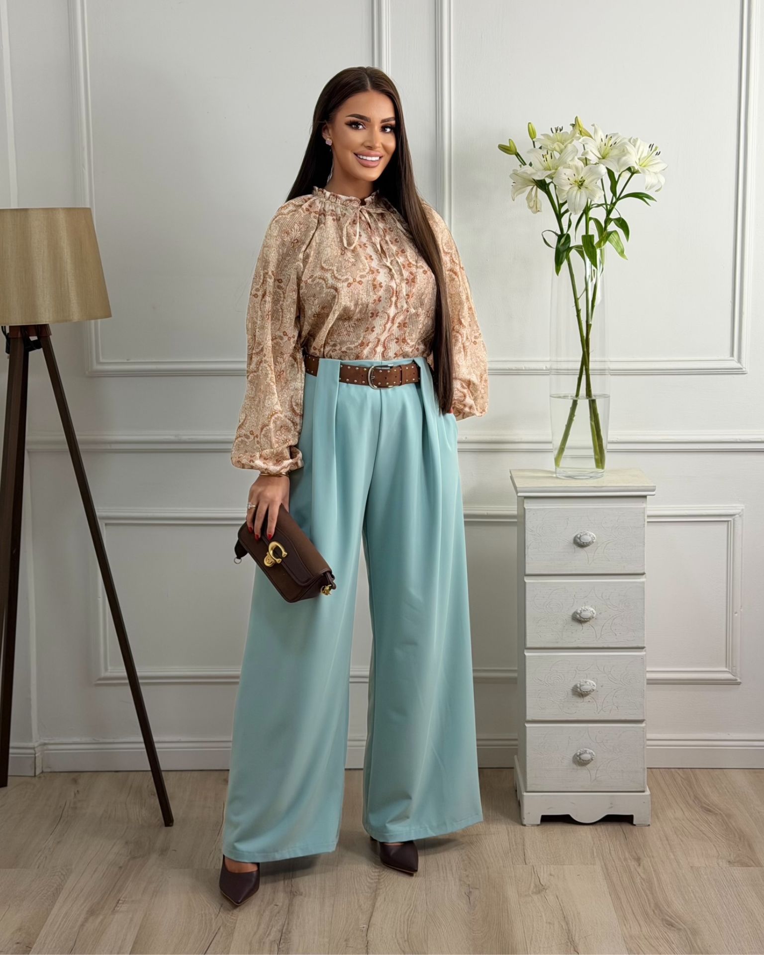 Pantalone / Mint Elegance