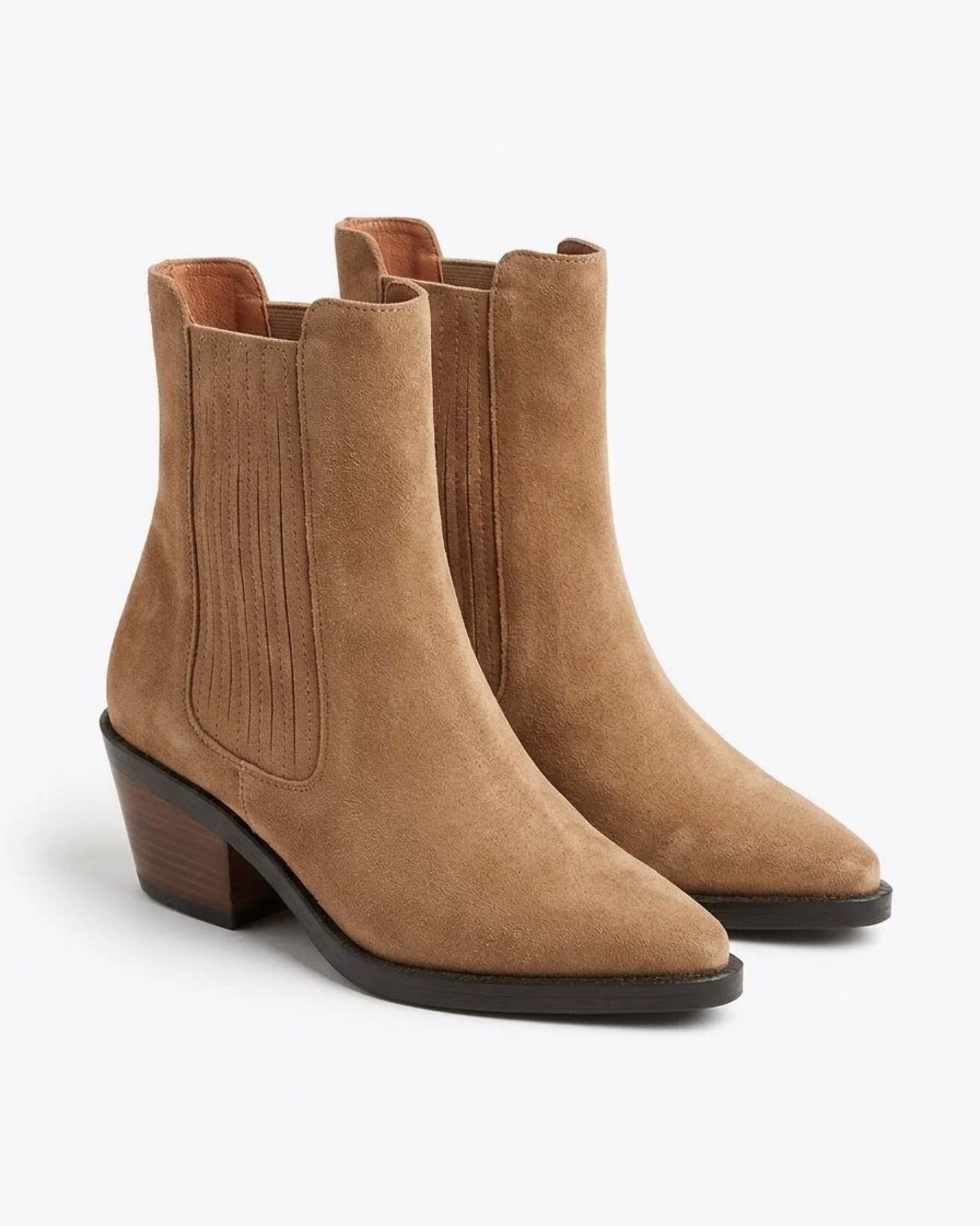 Cool Beige Cowboy kožne čizme