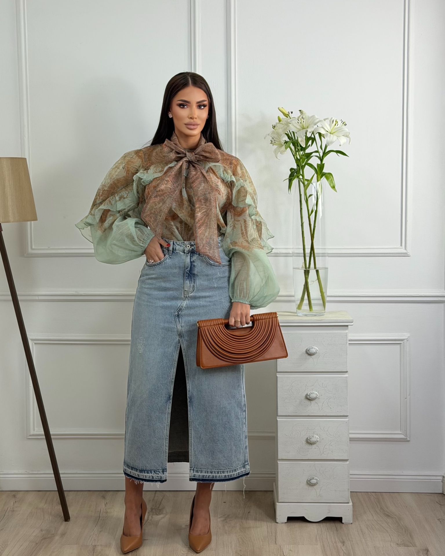 Suknja / Denim Split