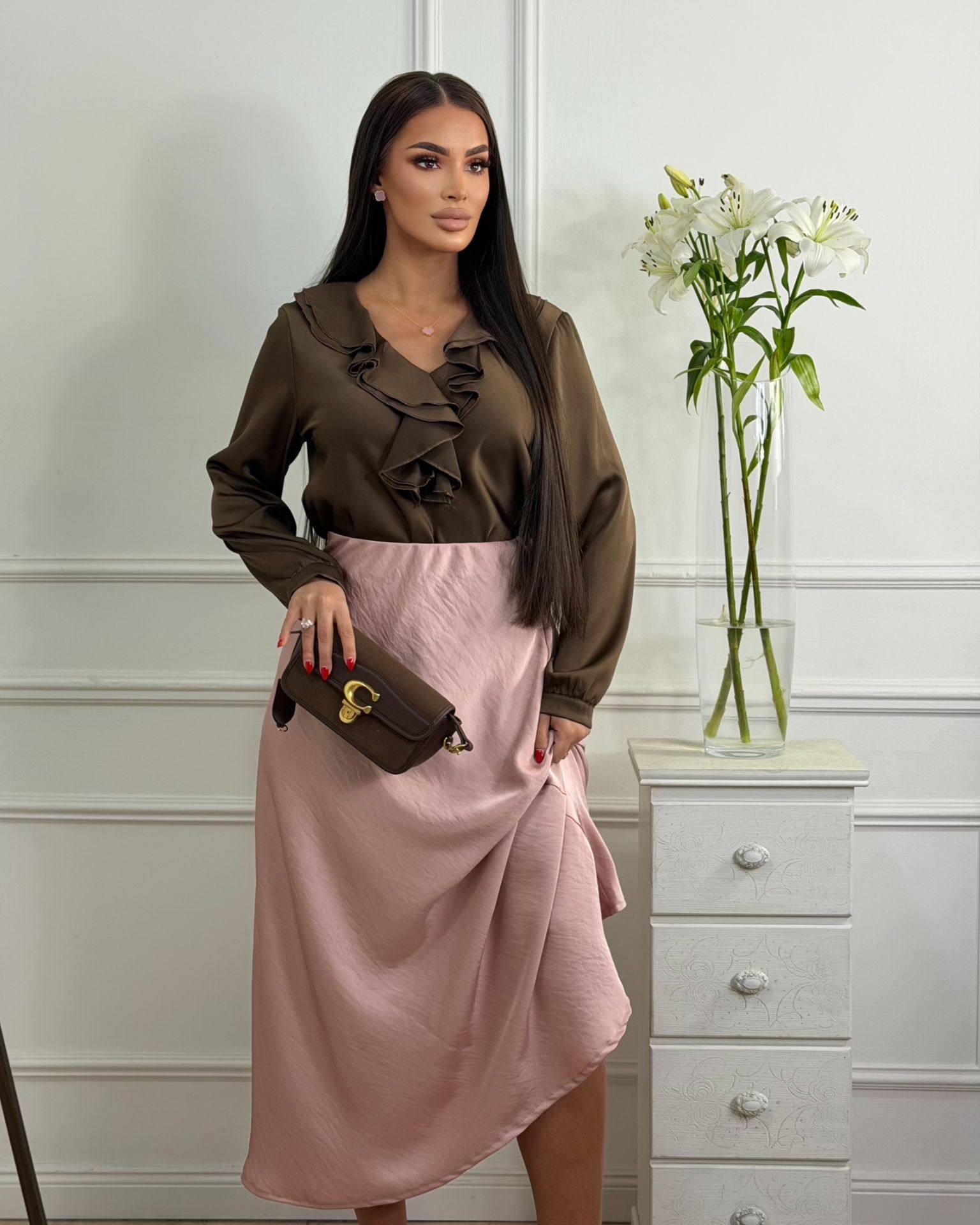 Košulja / Chocolate Ruffles