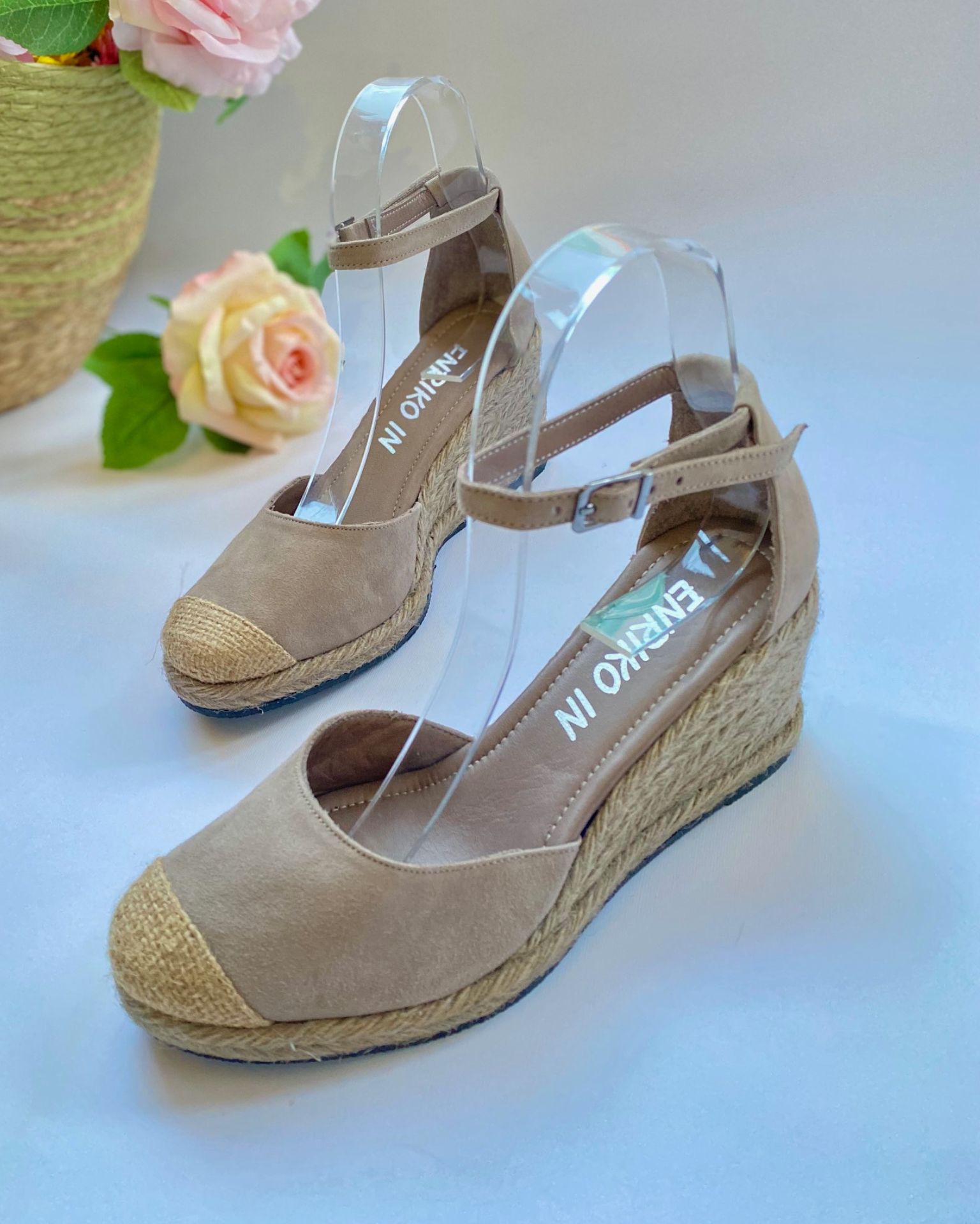 Sandale / Beige Natural