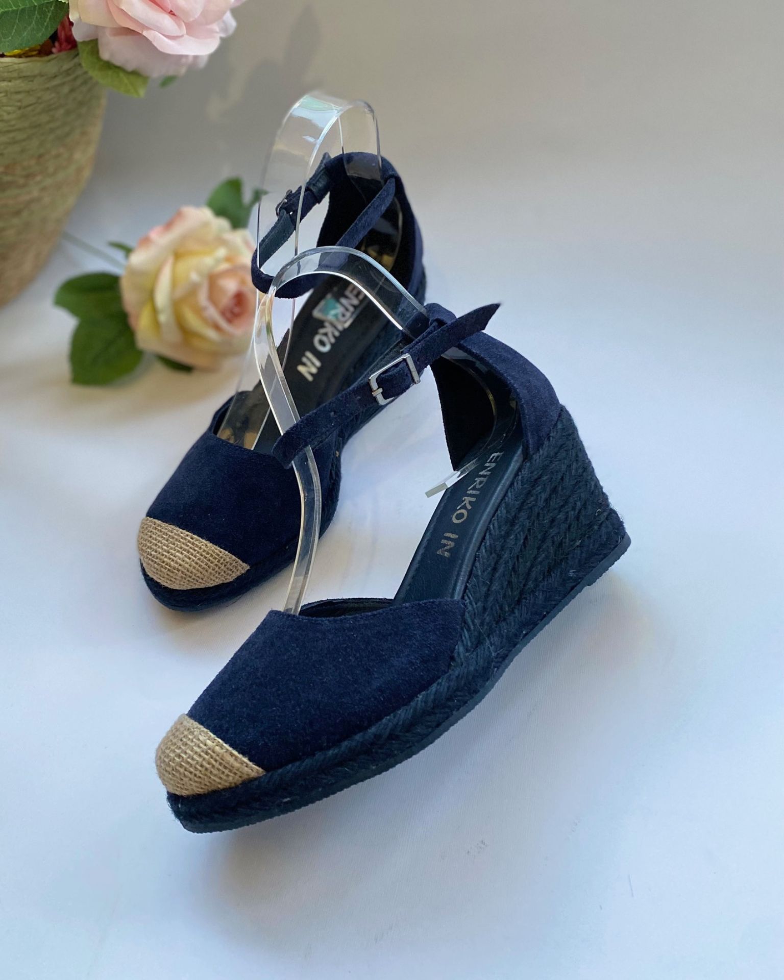 Sandale / Navy Natural