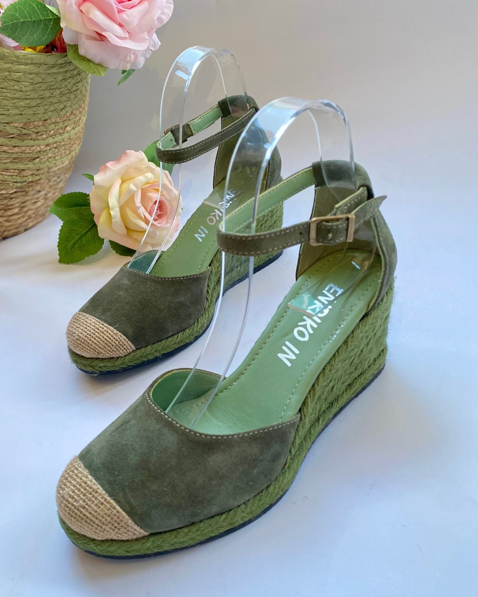 Sandale / Green Natural