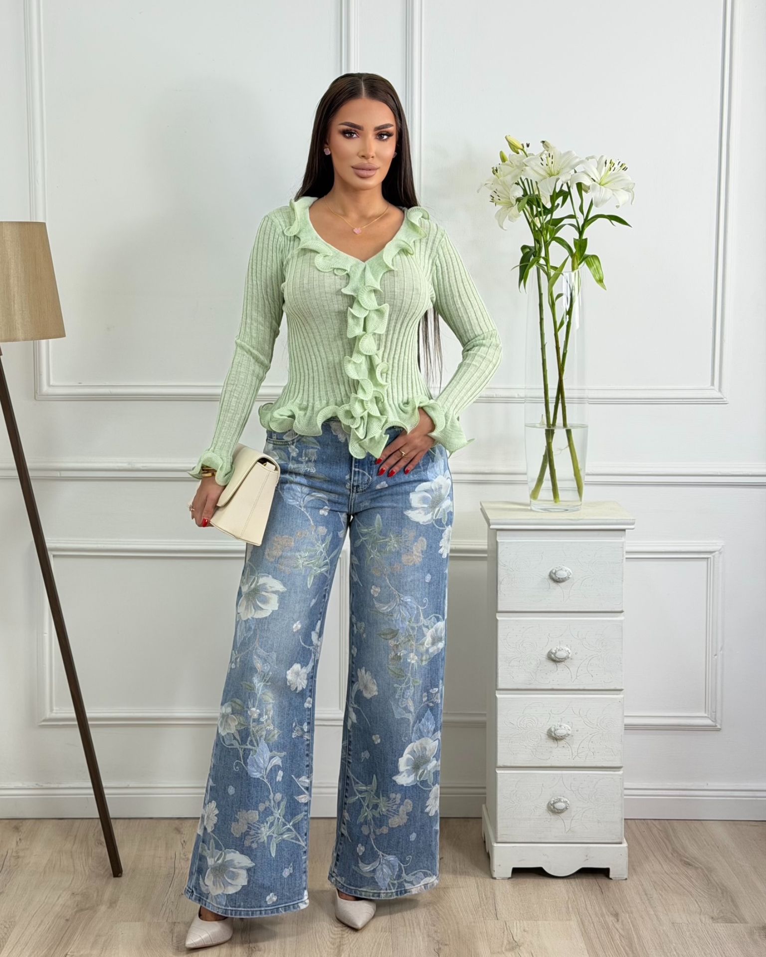 Farmerke / Floral Wide