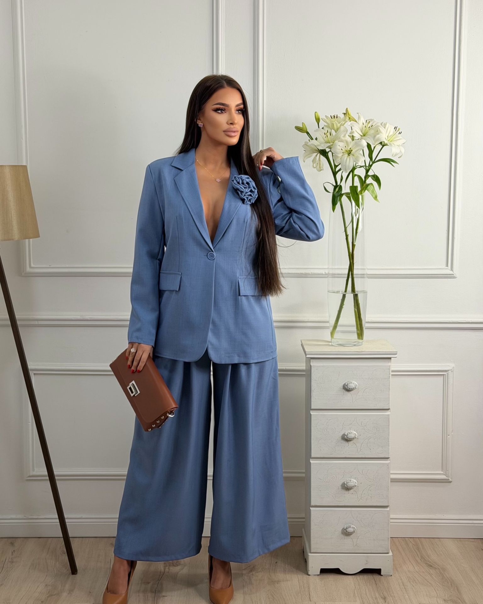 Pantalone / Blue Bloom