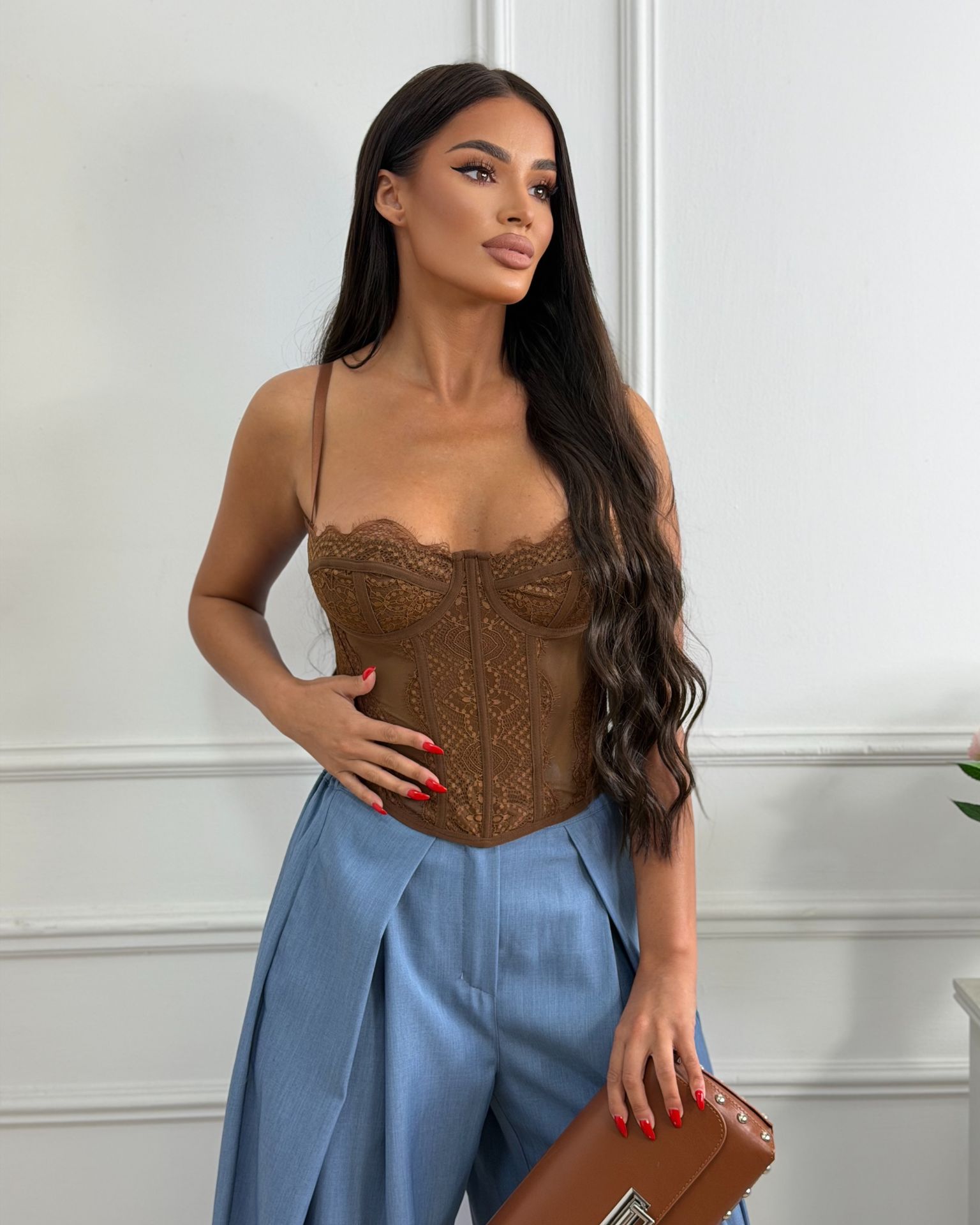 Korset / Cocoa Lace Elegance